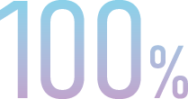 100%